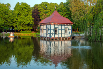 Fototapeta premium Lusthaus Schlosspark Stadthagen