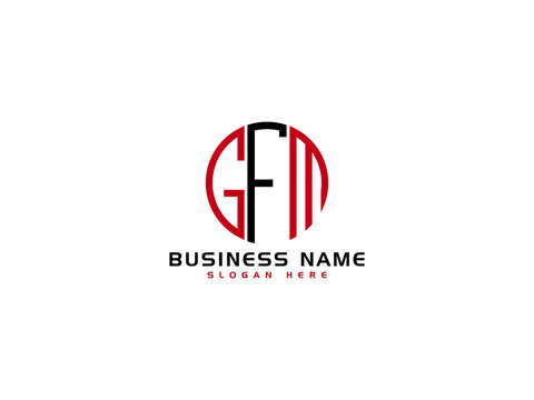 Creative GFM Logo Letter Vector Image Design For Your Business