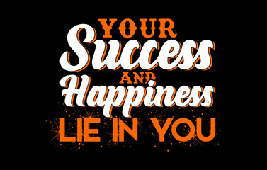 your success t-shirt design
