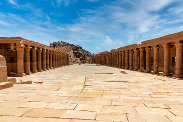 Philae temple on Agilkia Island ( Aswan - Egypt )