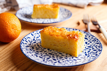 traditional greek orange pie © Sergii Mostovyi