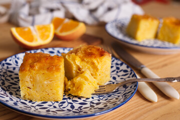 traditional greek orange pie