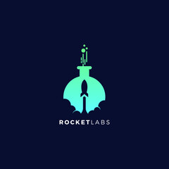 Rocket Labs Logo Unique Design