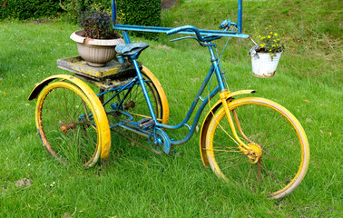 Blumenfahrrad