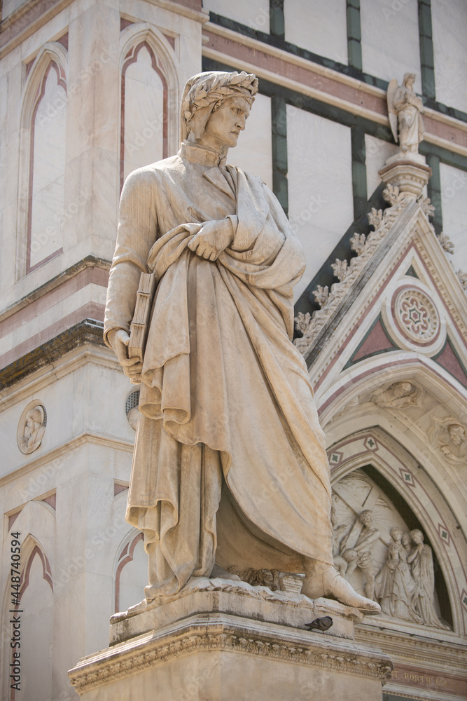 Wall mural Facade of Basilica De Santa Croce