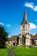 Fototapeta na wymiar St. Bartholomews Parish Church, Corsham, Wiltshire, UK.