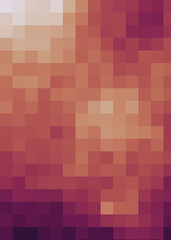 Color Pixels Cloud Abstract Computational Generative Art background illustration