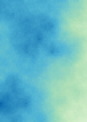 Color Pixels Cloud Abstract Computational Generative Art background illustration