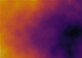 Fototapeta premium Color Pixels Cloud Abstract Computational Generative Art background illustration