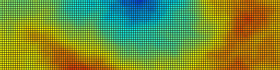 Color Pixels Cloud Abstract Computational Generative Art background illustration