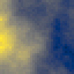 Color Pixels Cloud Abstract Computational Generative Art background illustration