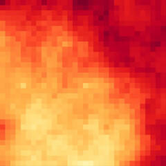 Color Pixels Cloud Abstract Computational Generative Art background illustration