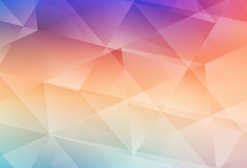 Obraz premium Light Multicolor vector polygonal pattern.