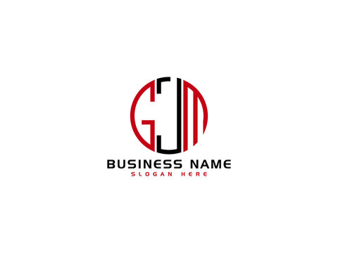 Creative GJM Logo Letter Vector Image Design For Your Business