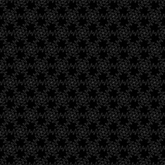 Seamless vector pattern.
Geometric triangle trellis repeat design texture. Curved lines triangulation background.