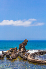 Landscape Playa de las Americas Canary Spanish island Tenerife Africa.