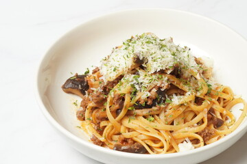 mushroom pasta