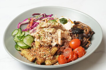 Chicken rice bowl