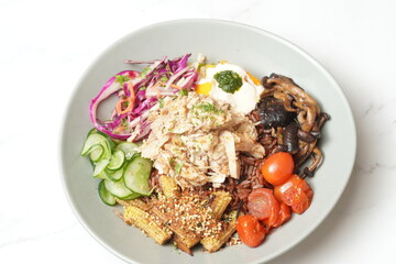 Chicken rice bowl