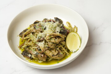 Mushroom pasta