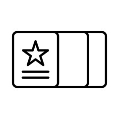 Layers Vector Line Icon Design