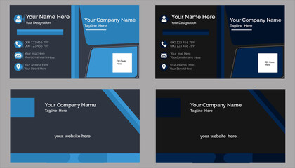 Modern Business Card - Creative and Clean Business Card  template Design 