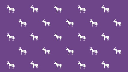 donkey pattern background