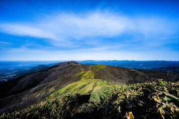 岡山県那岐山頂上付近
