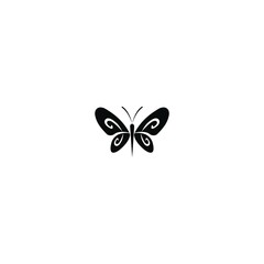 butterfly, design, concept, icon, background template, vector
