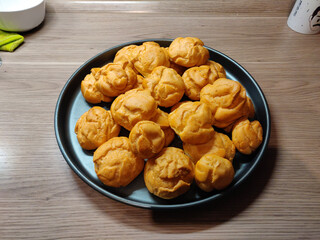 walnuts on a plate