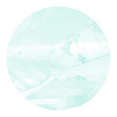 Circle abstract music background with impasto textures. Oil and acrylic painting closeup. Thick paint texture for jazz music festival banner, template social media creative backdrop. Psychology topic.