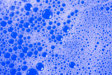 close up bubble water background, abstract