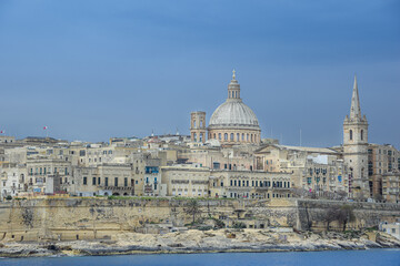 Fototapeta na wymiar Valletta is the capital of Malta