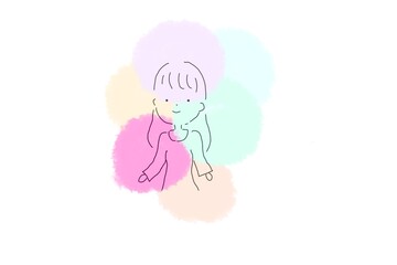 髪の長い女の子