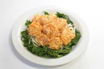 スパイシーエビマヨ