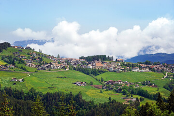 Fototapeta na wymiar Blick auf Deutschenofen in Südtirol