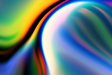 Chromatic aberration artwork background with energetic dream concept