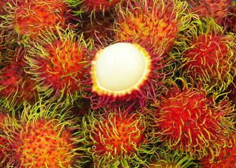 Rambutan fruits