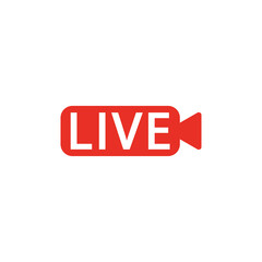 live icon design template vector