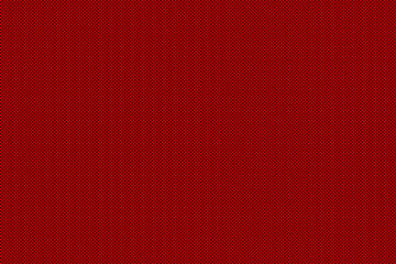 Abstract Red and Black Geometric Pattern with small squares. Optical Psychedelic Illusion. Vibrant background, red pattern, natural trembling.