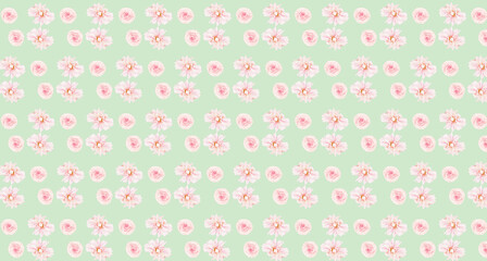Watercolor floral digital paper floral pattern