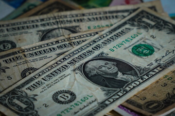 Us America dollar cash money banknote