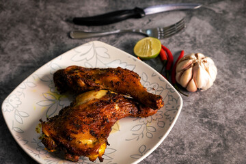 Grilled Chicken Drumstick with Thai Herbs