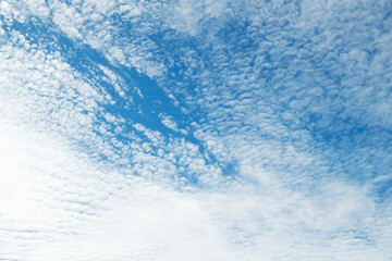 blue sky with white clouds for background