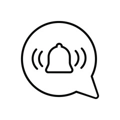 
Notification icon vector set. alarm illustration sign collection. Message symbol or logo.

