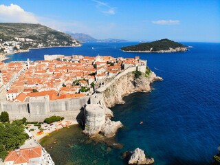 Dubrovnik city in Croatia