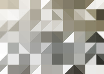 Abstract color Low-Polygones Generative Art background illustration