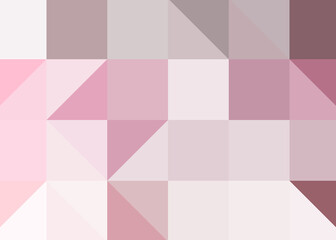 Abstract color Low-Polygones Generative Art background illustration