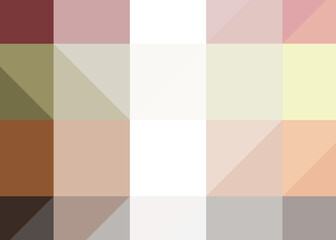 Abstract color Low-Polygones Generative Art background illustration