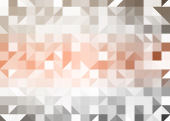 Abstract color Low-Polygones Generative Art background illustration